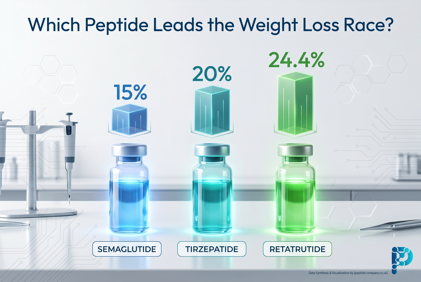 Retatrutide versus tirzepatide versus semaglutide case study thumbnail